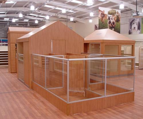 Pets at home wooden animal cages